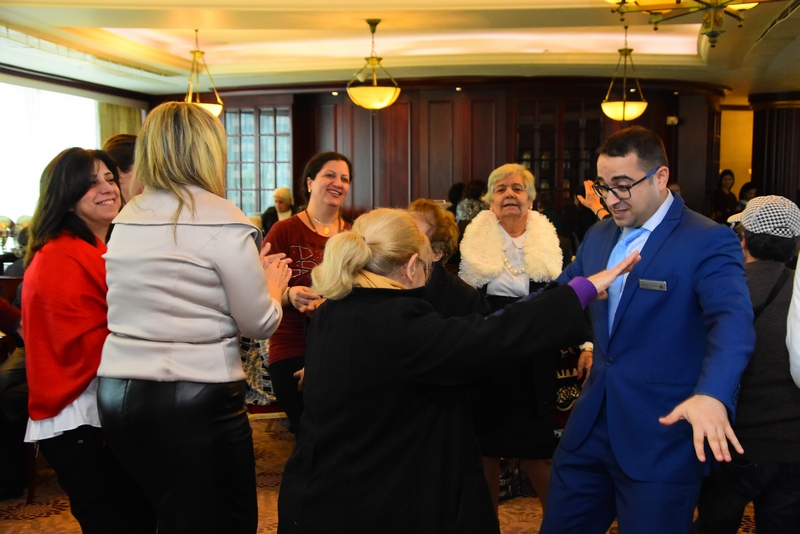 Hilton Beirut Metropolitan Palace's Christmas lunch for the elderly people